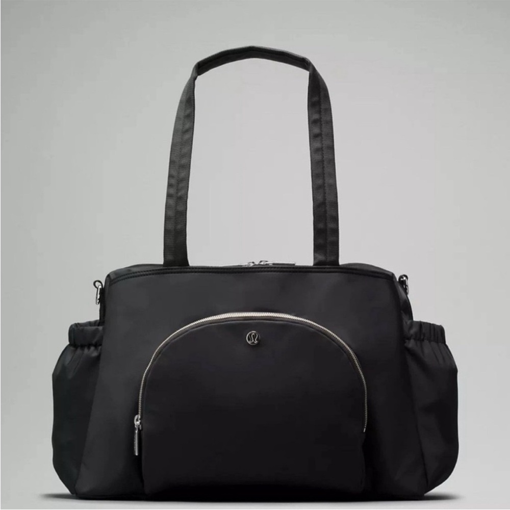 Lululemon Athletica Black Baby Bag